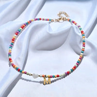 Collar con inicial Rosy - Moroveta