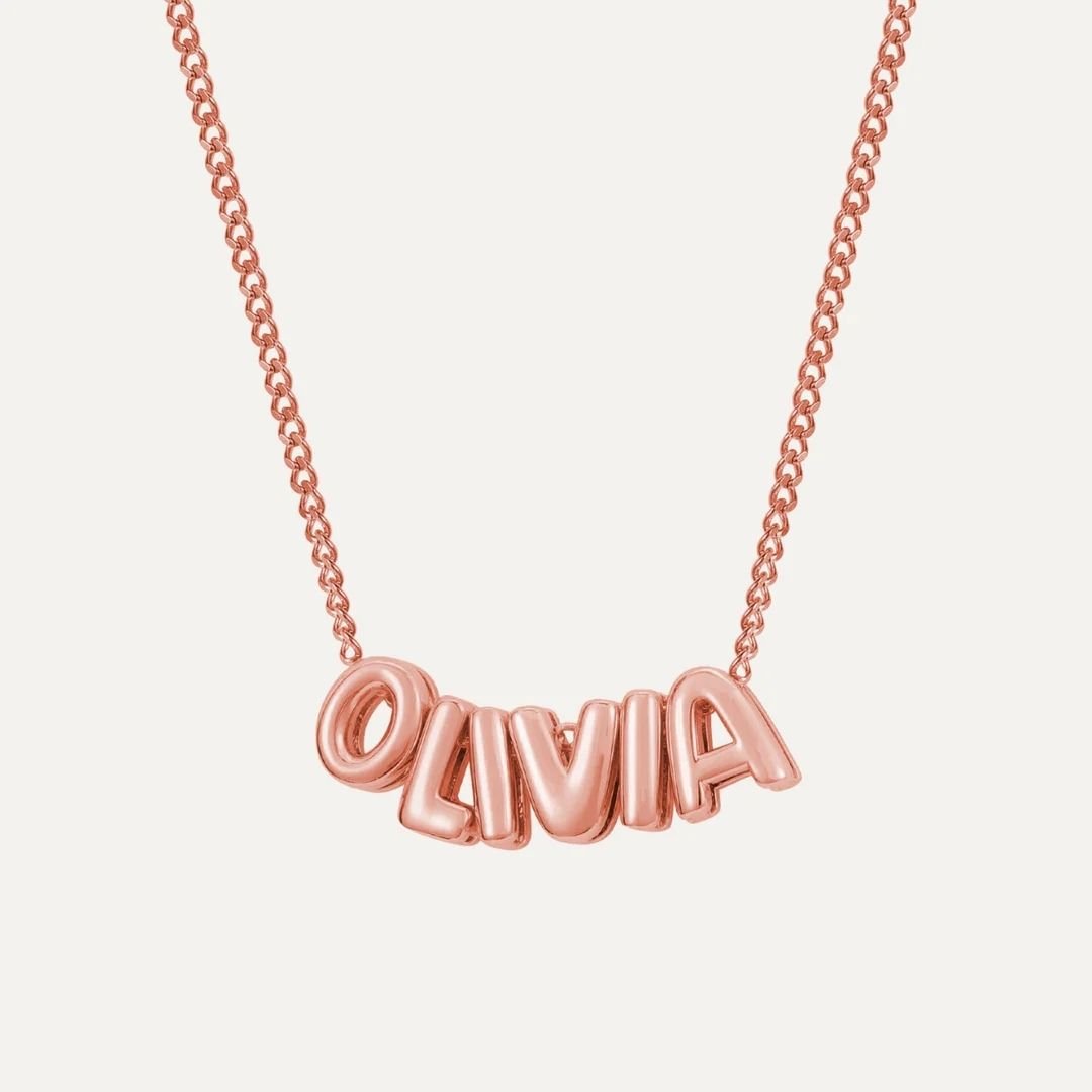 Collar con letras bubble (Oferta 2x1) - Moroveta