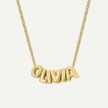 Cargar imagen en el visor de la galería, Collar con letras bubble (Oferta 2x1) - Moroveta