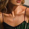 Collar con mariposa de nacimiento y nombre - Moroveta