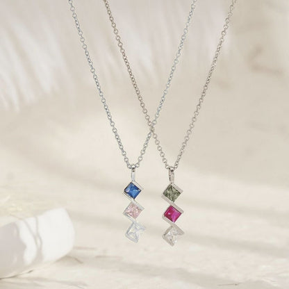 Collar con múltiples piedras de nacimiento - Moroveta