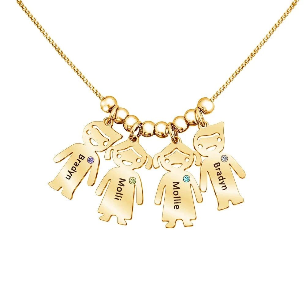 Collar con nombres Familia - Moroveta