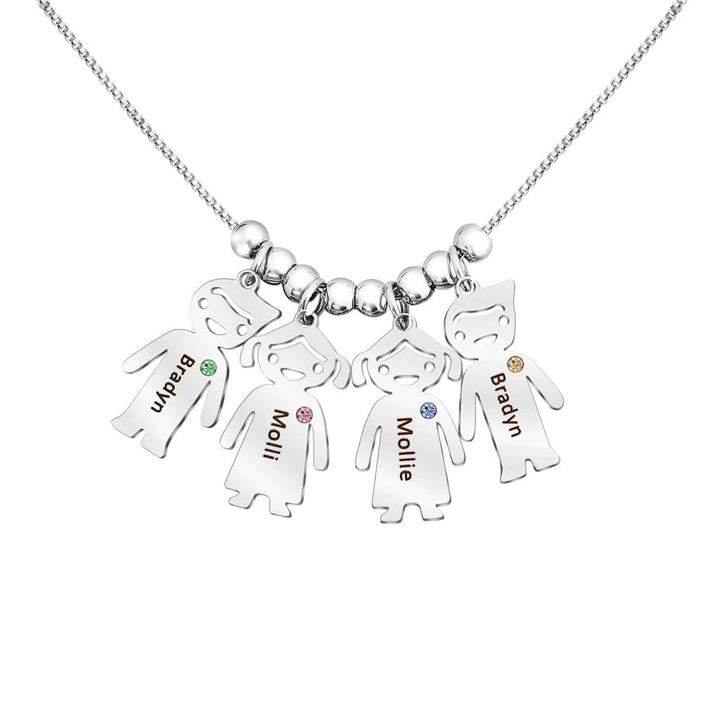 Collar con nombres Familia - Moroveta