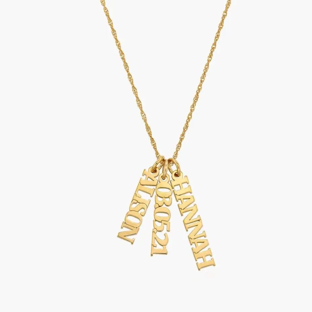Collar con nombres personalizados - Moroveta