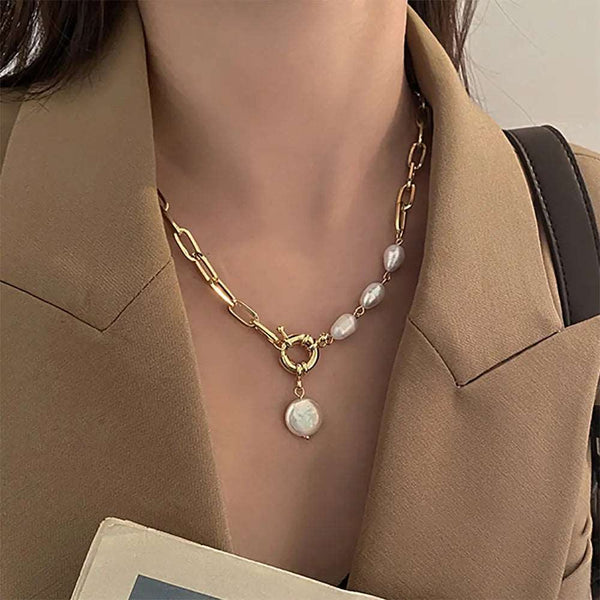 Collar con perlas Alexandra - Moroveta