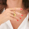 Collar con piedras de nacimiento e inicial - Moroveta