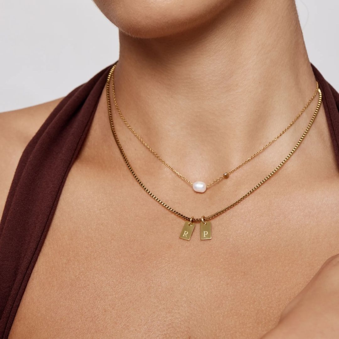 Collar con tags personalizables - Moroveta