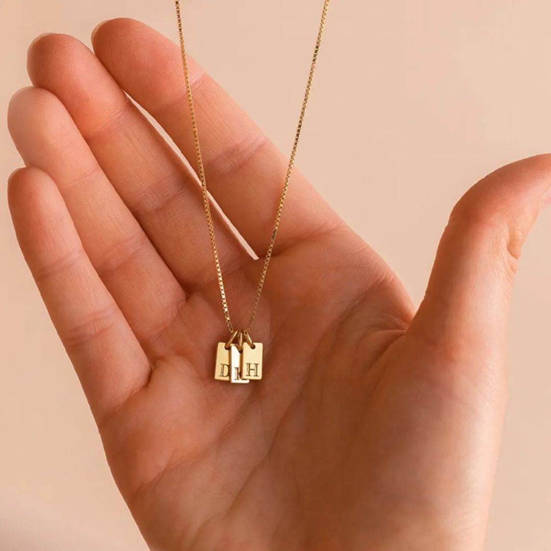 Collar con tags personalizables - Moroveta