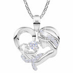 Collar Corazón Madre e Hijo - Moroveta