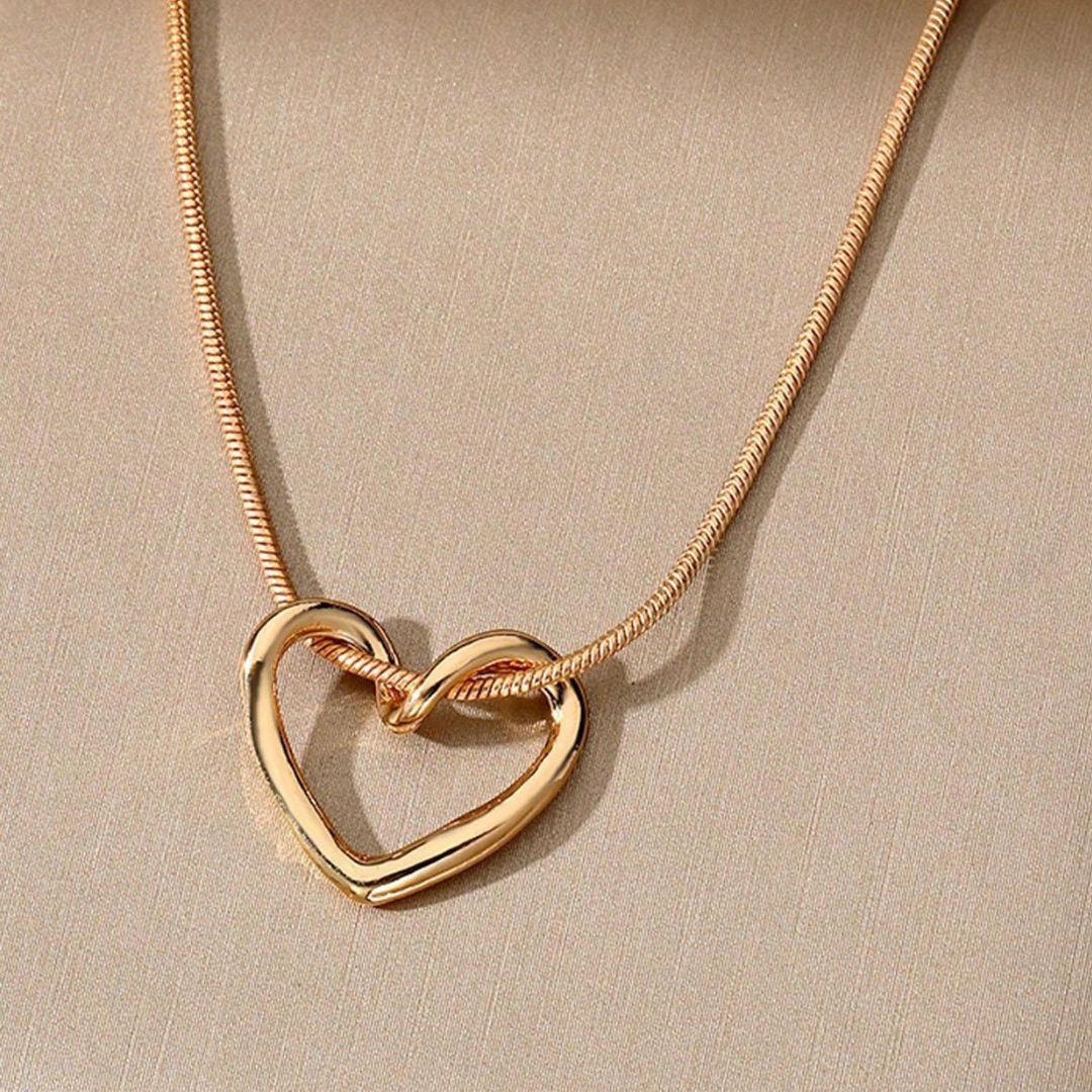 Collar de corazón - Moroveta