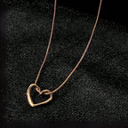 Collar de corazón - Moroveta