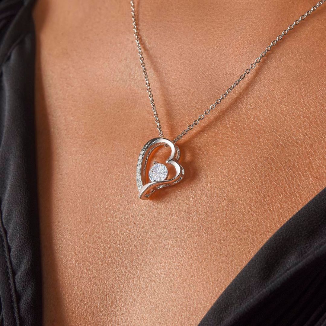 Collar de corazón - A la mujer de mi vida - Moroveta