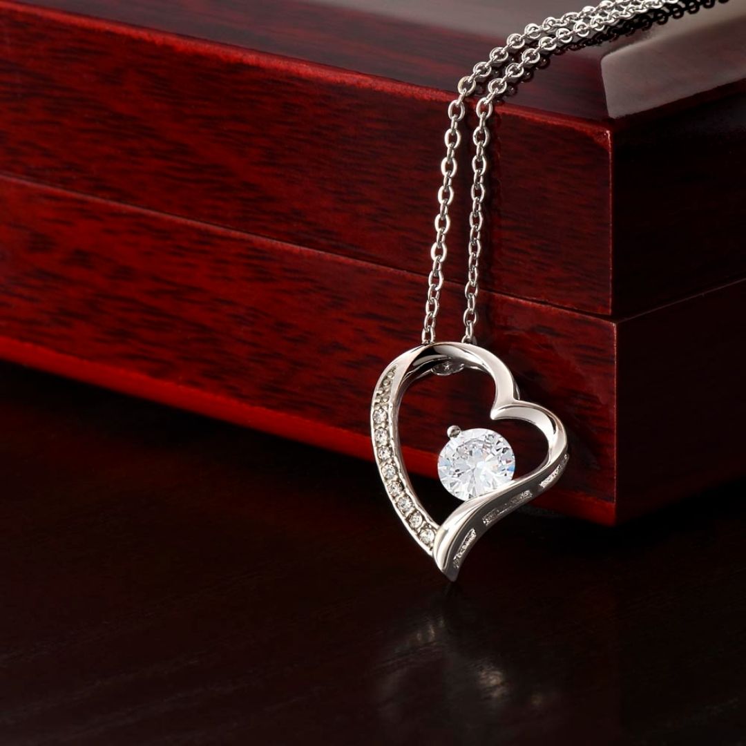 Collar de corazón - A la mujer que amo - Moroveta
