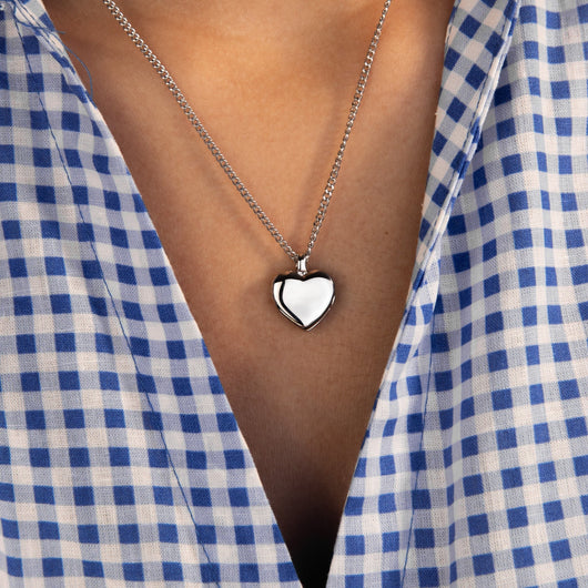Collar de corazón con fotos - Moroveta