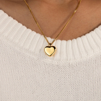 Collar de corazón con fotos - Moroveta
