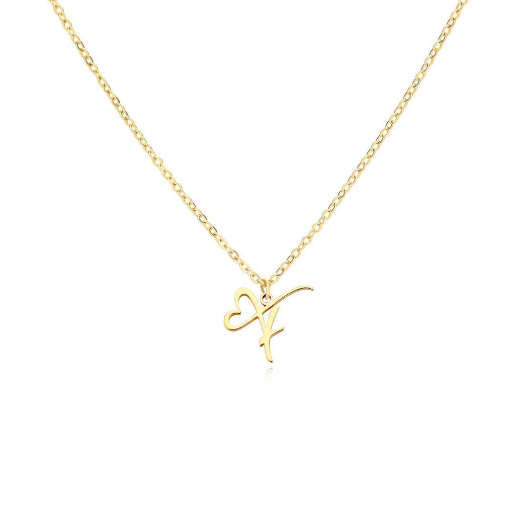 Collar de corazón con inicial - Moroveta