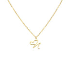 Collar de corazón con inicial - Moroveta