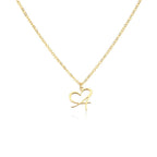 Collar de corazón con inicial - Moroveta