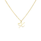 Collar de corazón con inicial - Moroveta