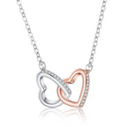 Collar de corazones entrelazados - A mi nieta - Moroveta