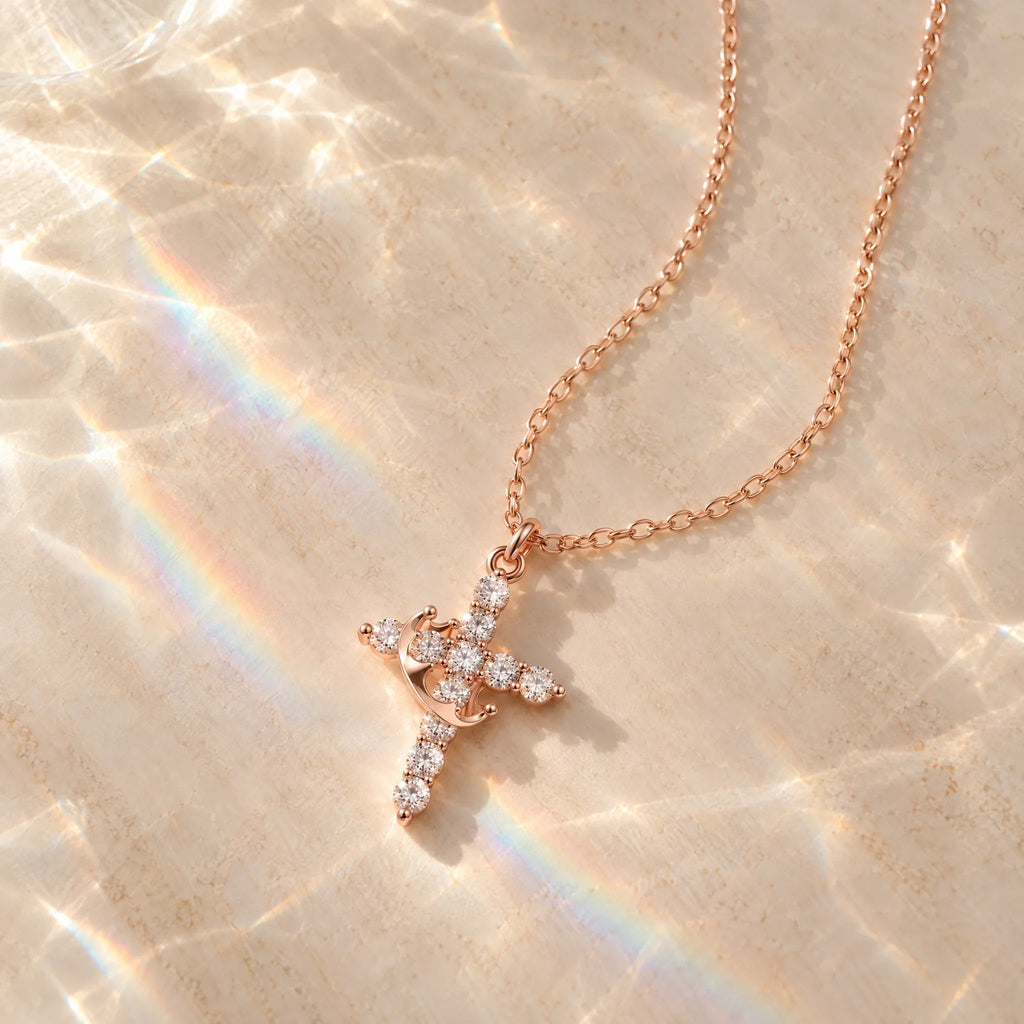 Collar de cruz y corona - (Oferta 3x1) - Moroveta