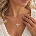 Collar de cruz y corona - (Oferta 3x1) - Moroveta