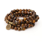 Collar de cuentas energéticas de ojo de tigre - Moroveta