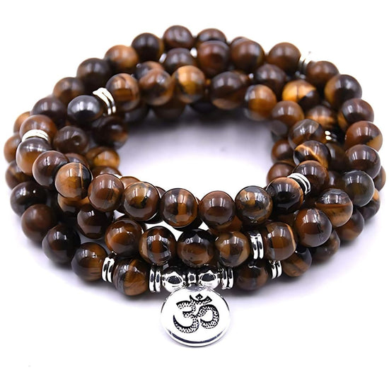 Collar de cuentas energéticas de ojo de tigre - Moroveta