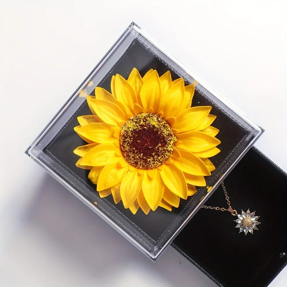 Collar de Girasol Premium - Set de regalo completo - Moroveta