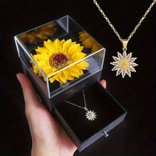 Cargar imagen en el visor de la galería, Collar de Girasol Premium - Set de regalo completo - Moroveta