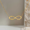 Collar de infinito con nombres - Moroveta