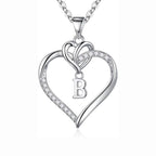 Collar de inicial con corazón - Moroveta