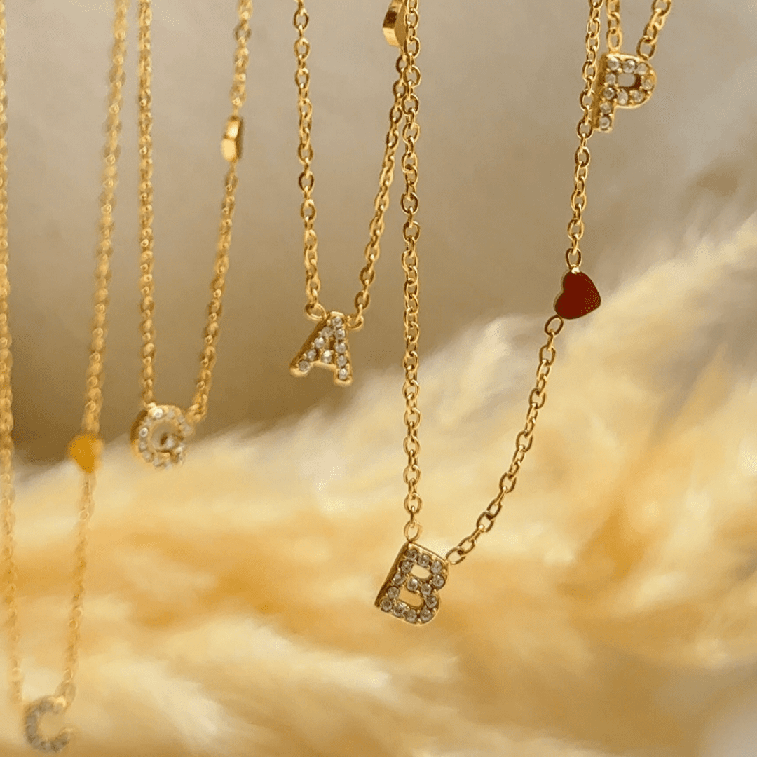 Collar de inicial personalizada - Moroveta