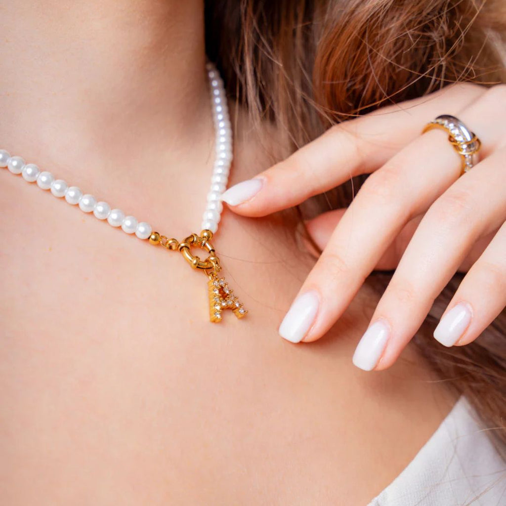 Collar de inicial personalizada - Moroveta