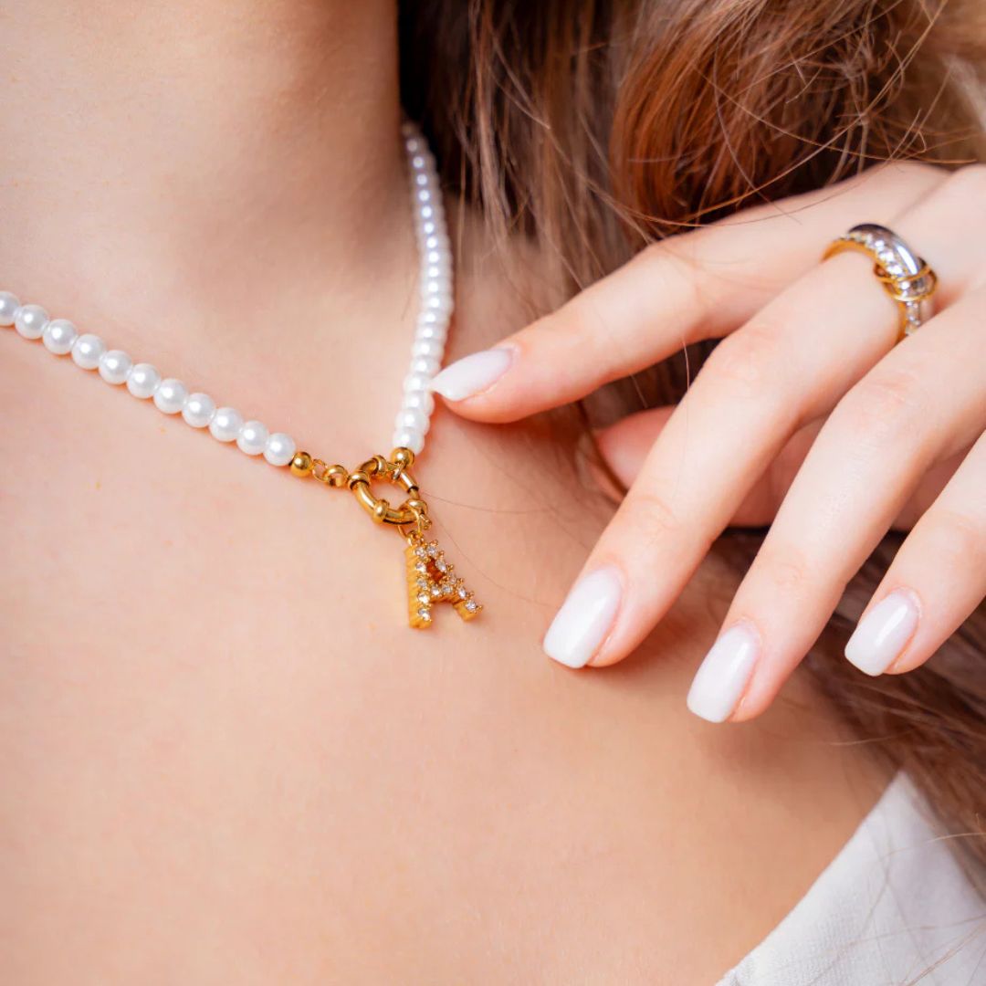 Collar de inicial personalizada - Moroveta