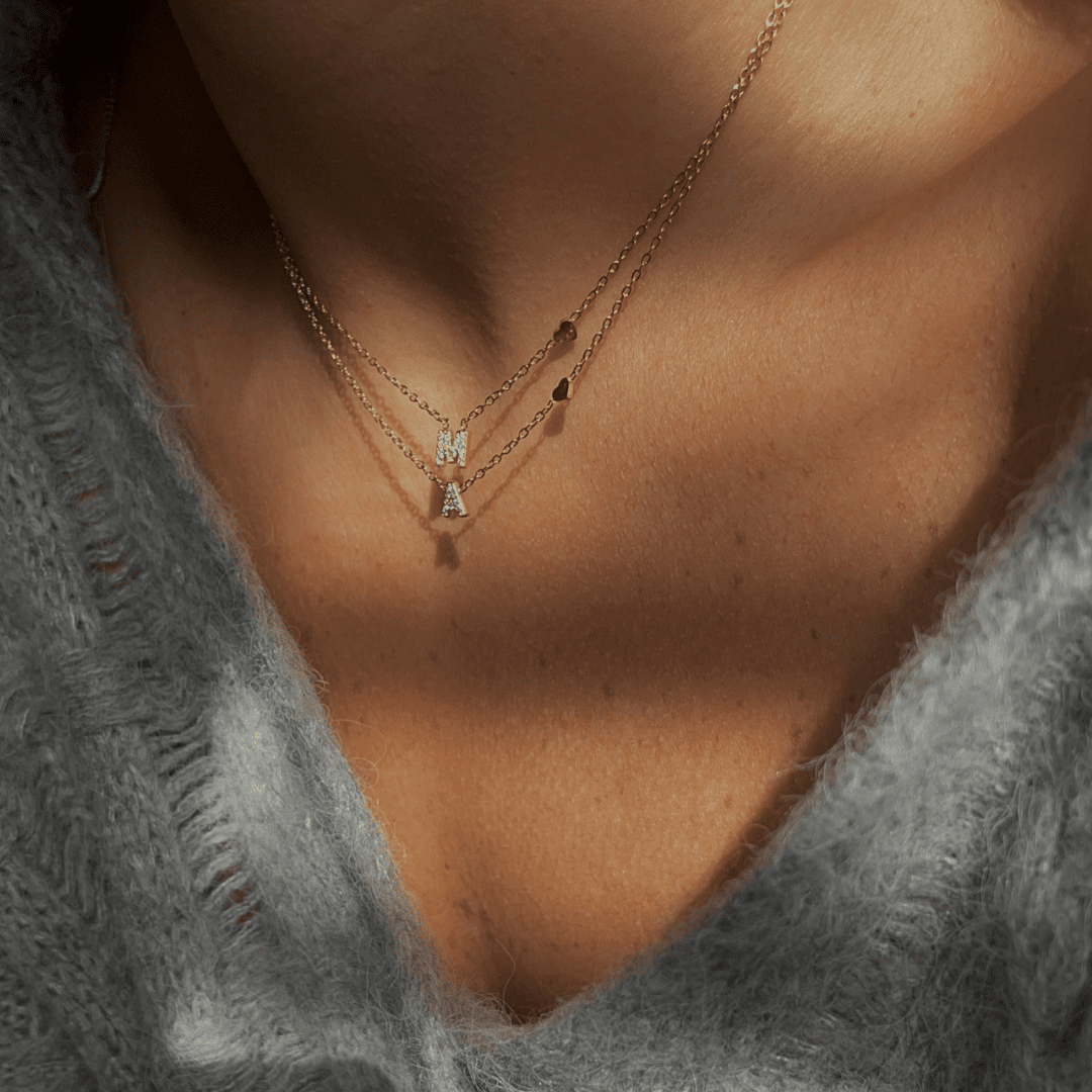 Collar de inicial personalizada - Moroveta