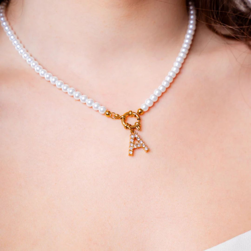 Collar de inicial personalizada - Moroveta