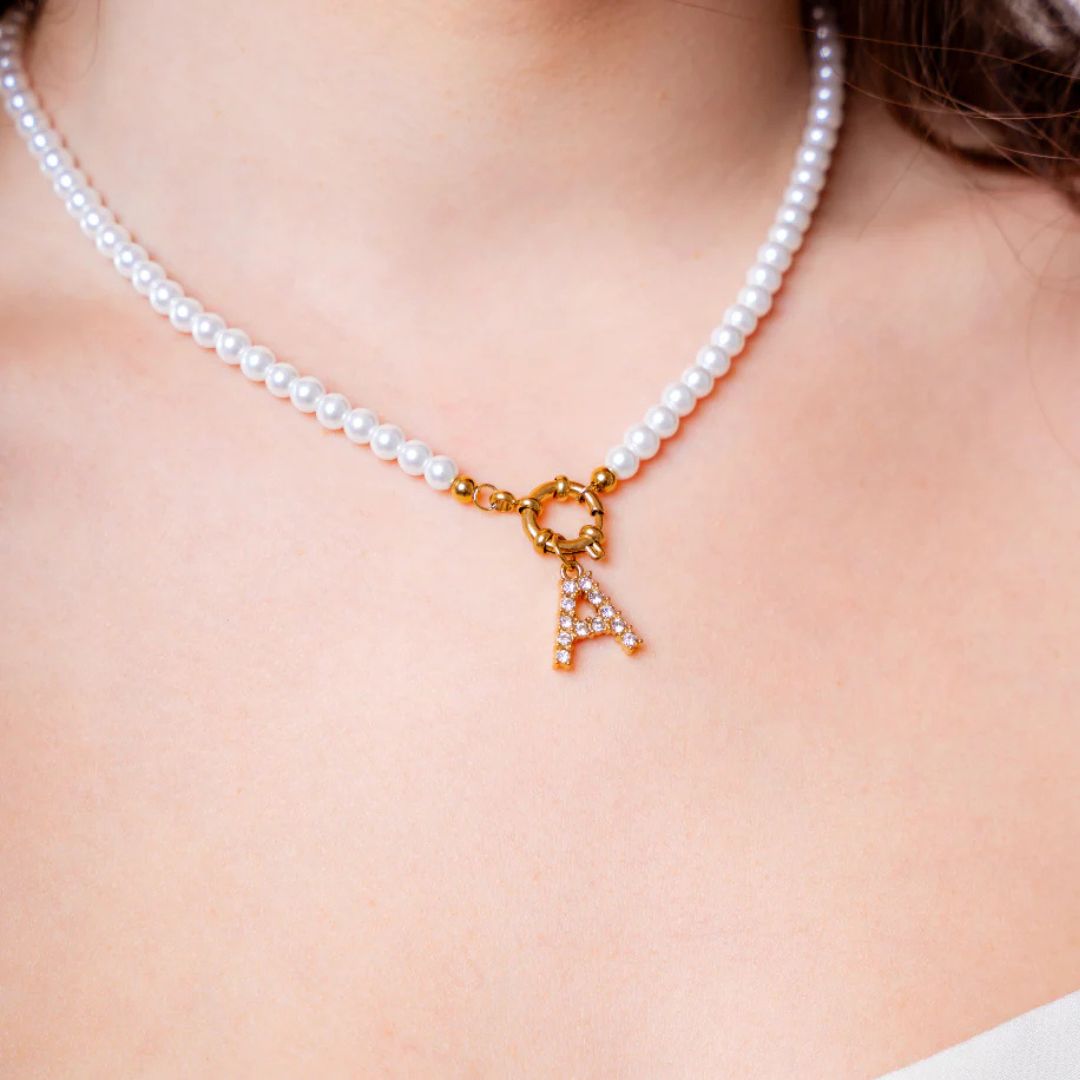 Collar de inicial personalizada - Moroveta