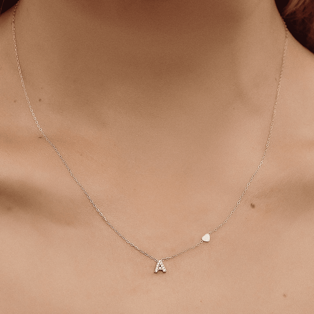 Collar de inicial personalizada - Moroveta