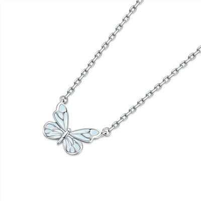 Collar de mariposa que brilla en la oscuridad - Moroveta