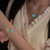Collar de mariposa que brilla en la oscuridad - Moroveta