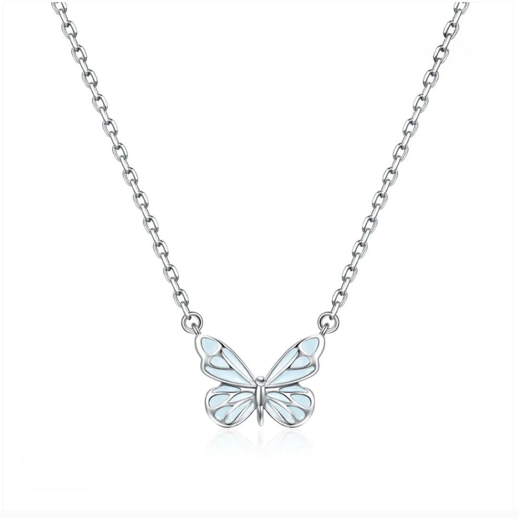 Collar de mariposa que brilla en la oscuridad - Moroveta