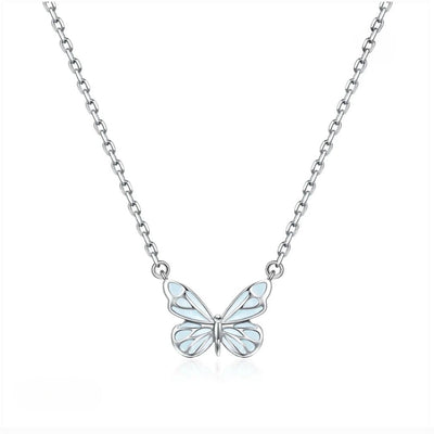 Collar de mariposa que brilla en la oscuridad - Moroveta