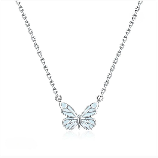 Collar de mariposa que brilla en la oscuridad - Moroveta
