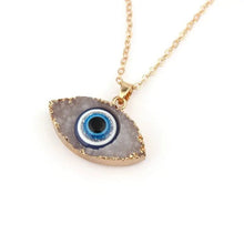 Cargar imagen en el visor de la galería, Collar de ojo turco resina - Moroveta