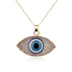 Collar de ojo turco resina - Moroveta