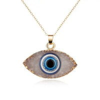 Collar de ojo turco resina - Moroveta