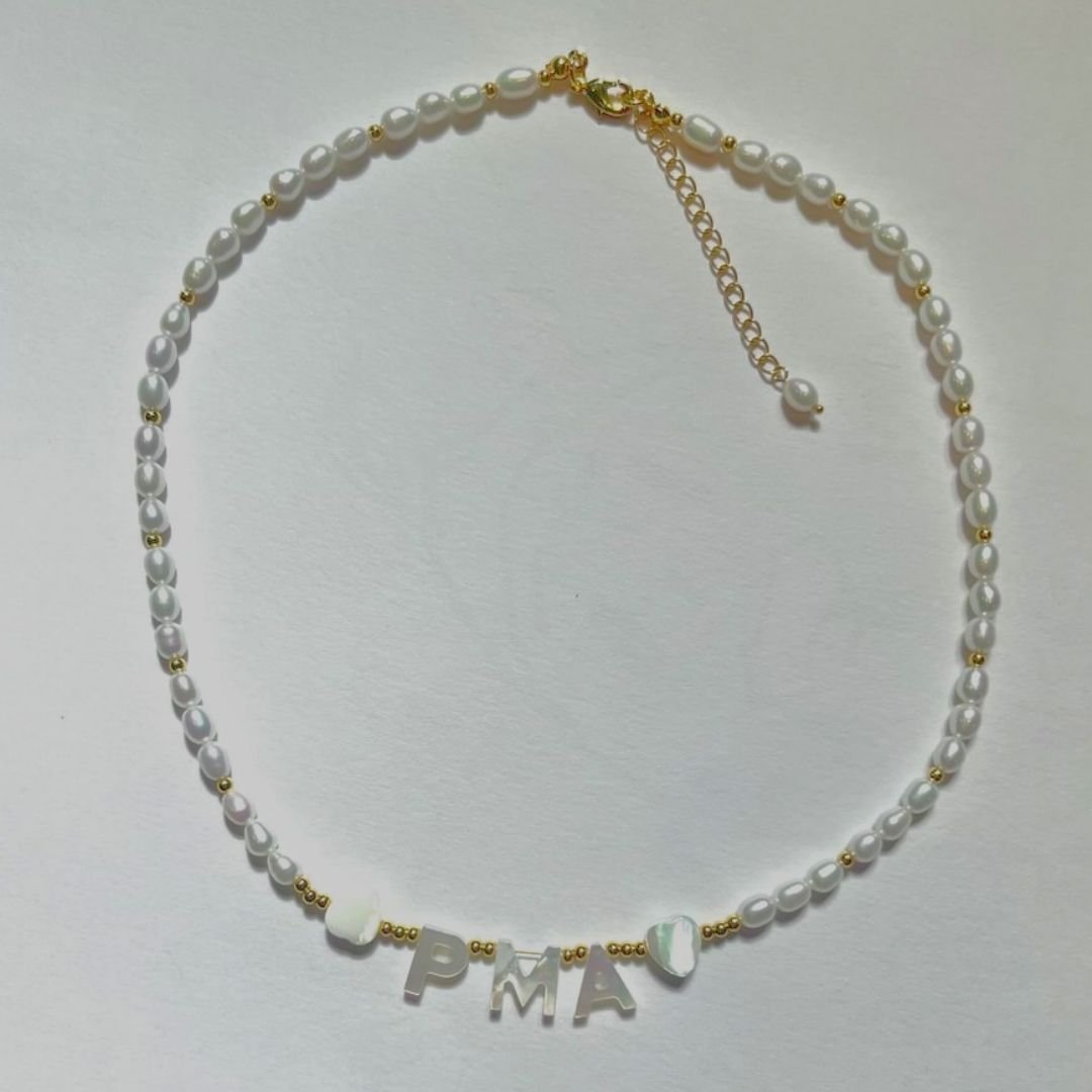 Collar de perlas con nombre - (Oferta 2x1) - Moroveta