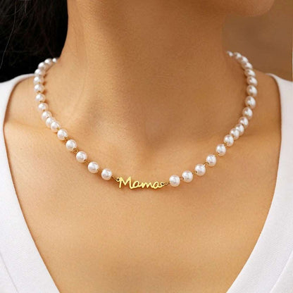 Collar de perlas Mamá - Moroveta