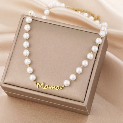 Collar de perlas Mamá - Moroveta